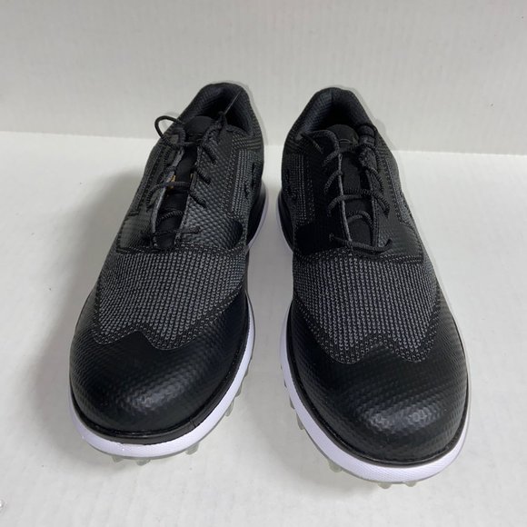 Under Armour Mens UA Tour Tips Knit SL Golf Shoes Size Black 3020991-001 NEW main image 4